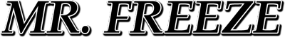 Mr Freeze logo for ZX Spectrum